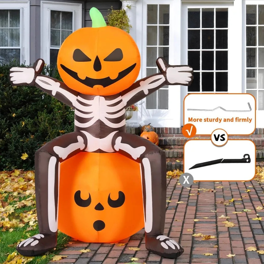 Pumpkin Head Inflatable