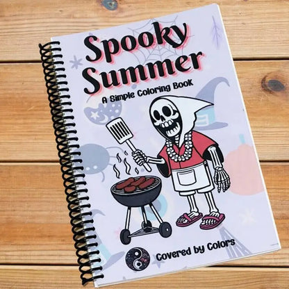 Spooky Summer Coloring Book