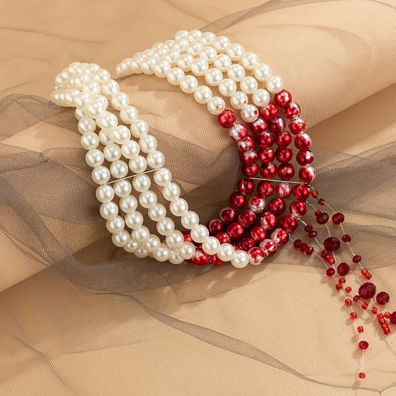 Bloody Pearls Jewelry