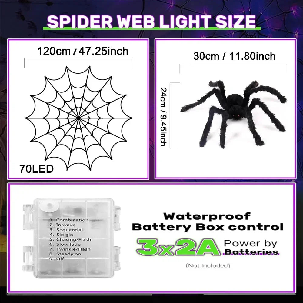 Spider Web Lights