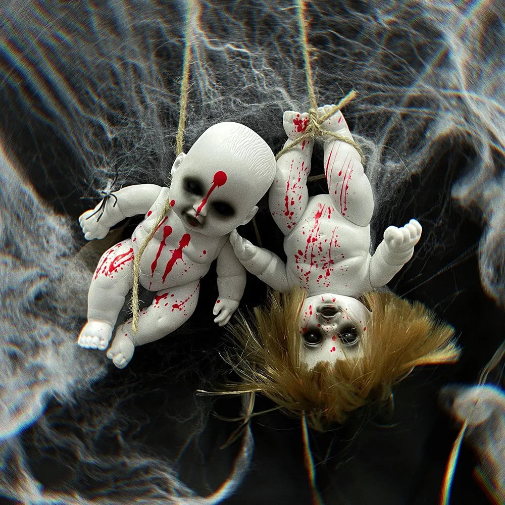 Hanging Ghost Babies