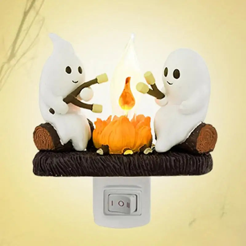 Ghost Campfire Nightlight