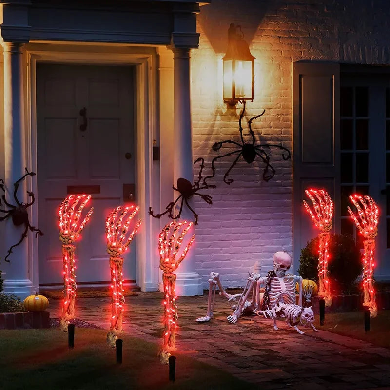 LED Skeleton Arm Stakes