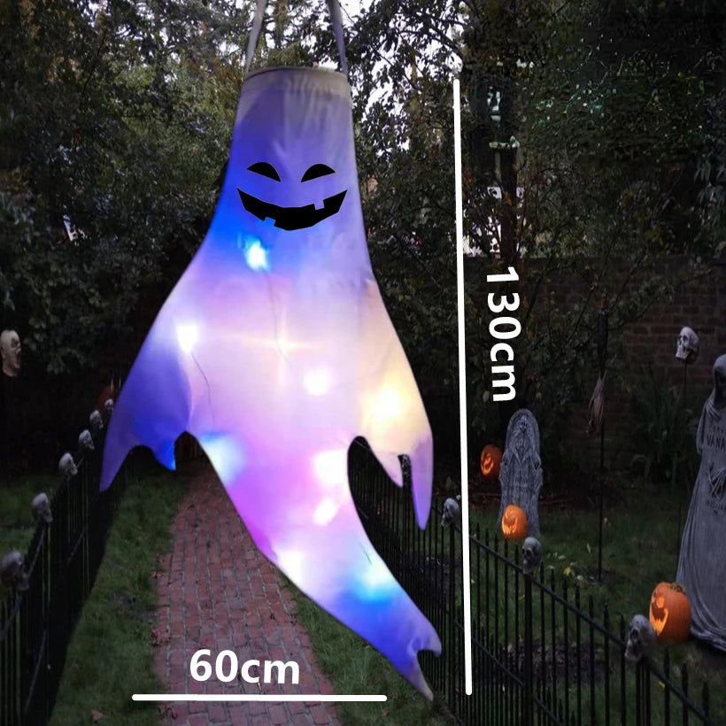 Light-Up Hanging Ghosts