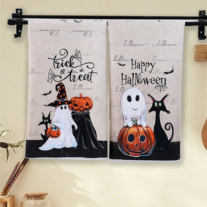 Happy Halloween Kitchen Cloth