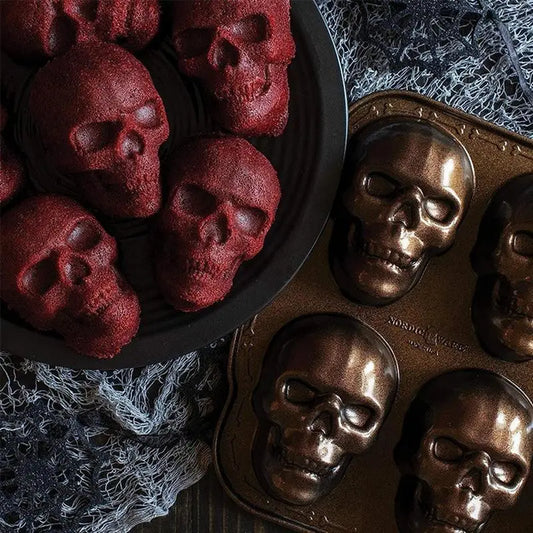 Metal Skull Cake Pan