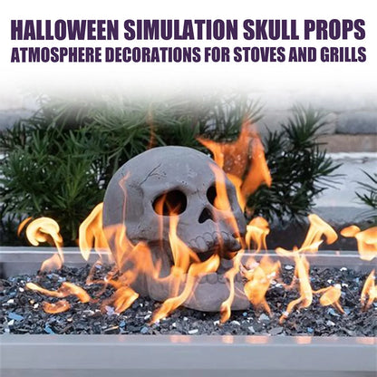 Fireplace Pit Skull