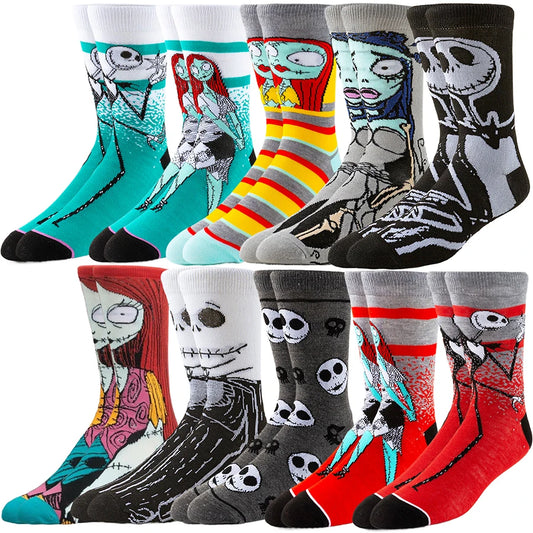 5 pack Nightmare Before Christmas Socks