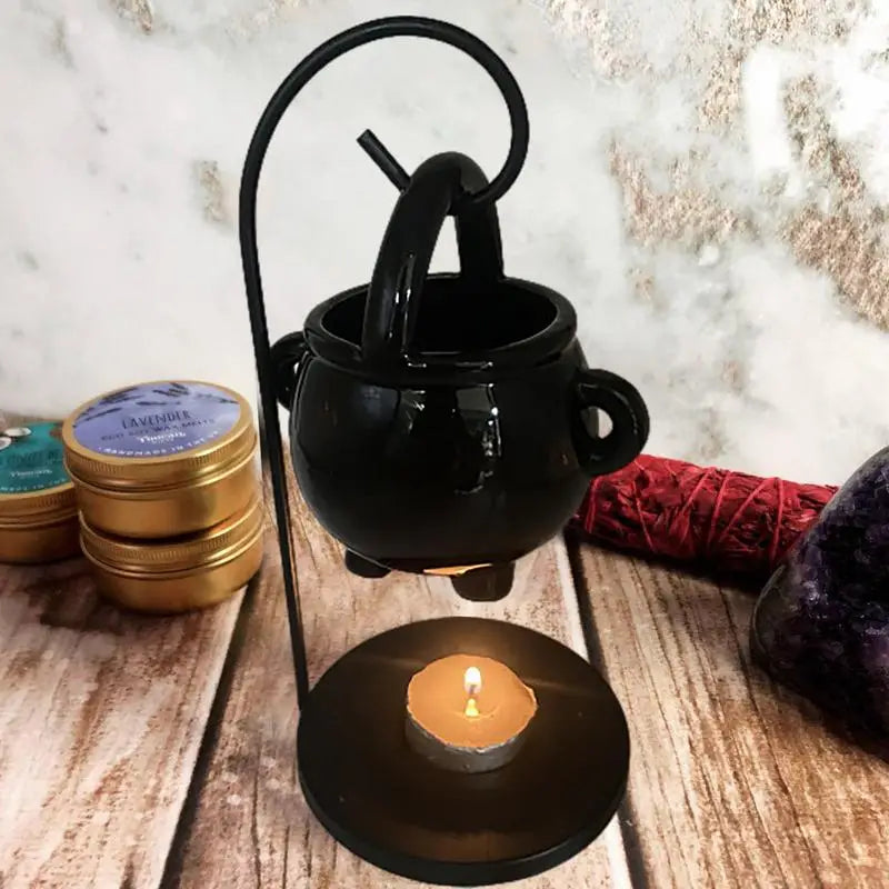 Witch Cauldron Wax Burner