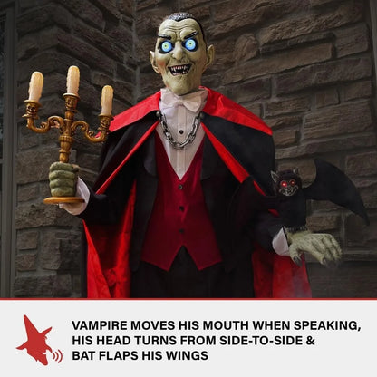 Vampire Host Animatronic