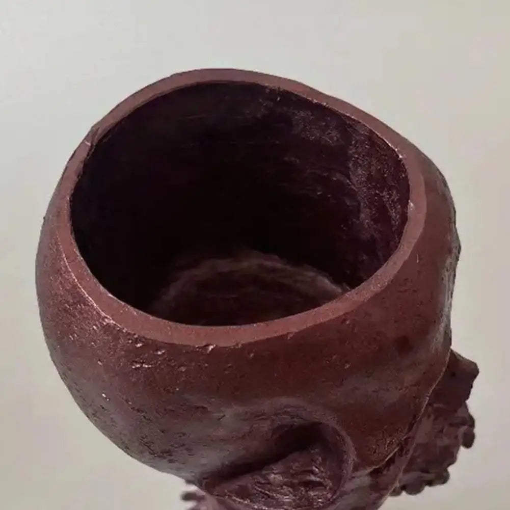 Skull & Spine Flowerpot