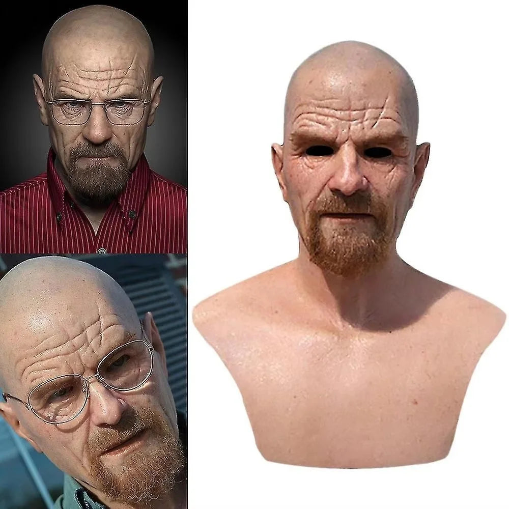 Realistic Old Man Masks