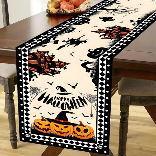 Happy Halloween Table Runner