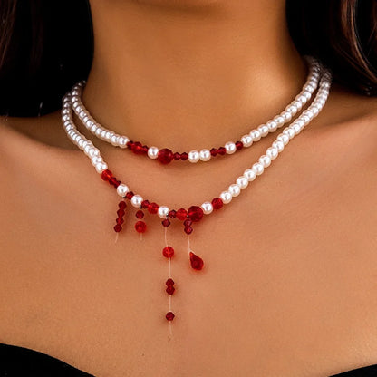 Bloody Pearls Jewelry