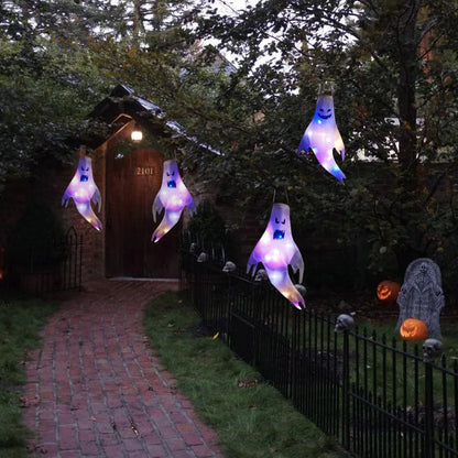 Light-Up Hanging Ghosts