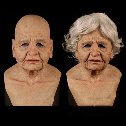 Realistic Old Man Masks