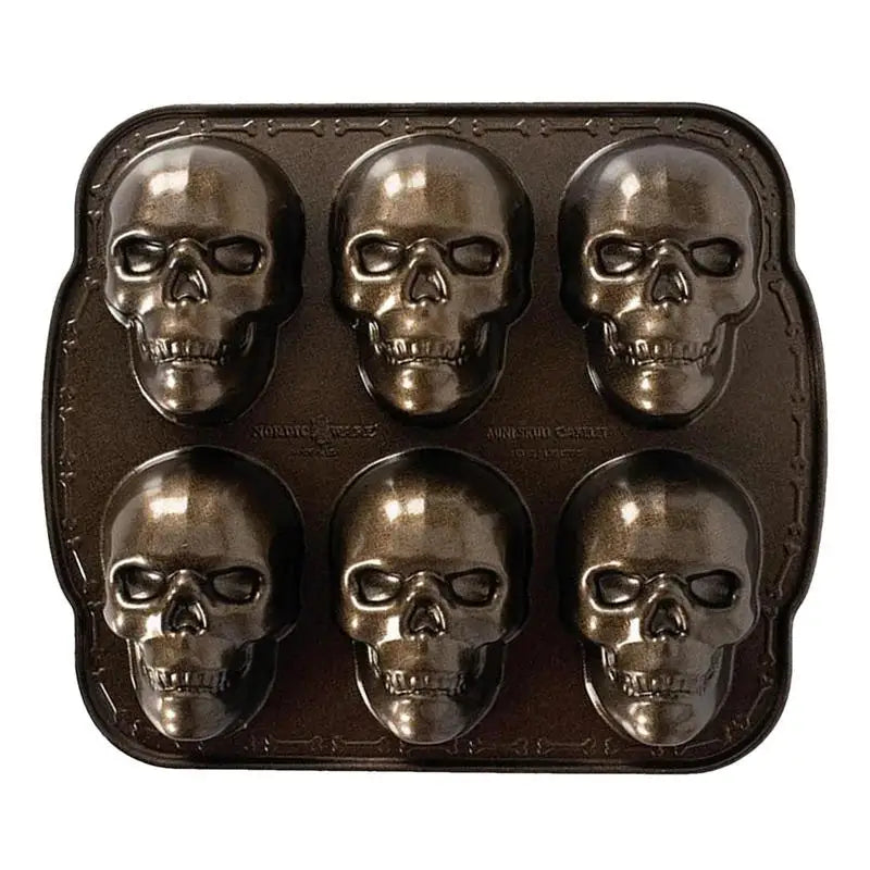 Metal Skull Cake Pan