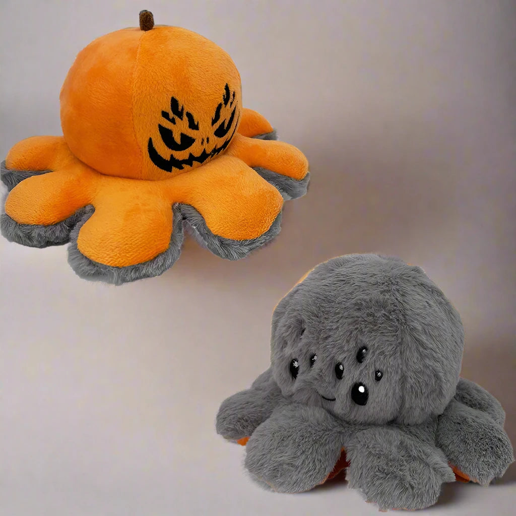 Reversible Pumpkin Plush