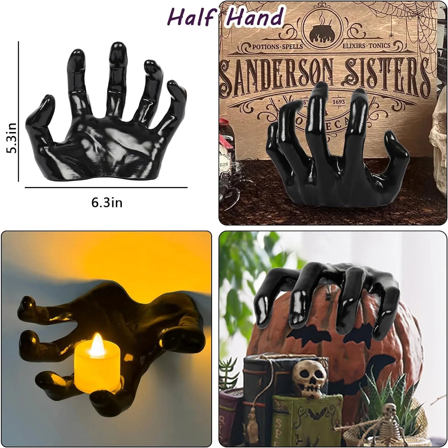 Creepy Hand Candle Wall Hanger