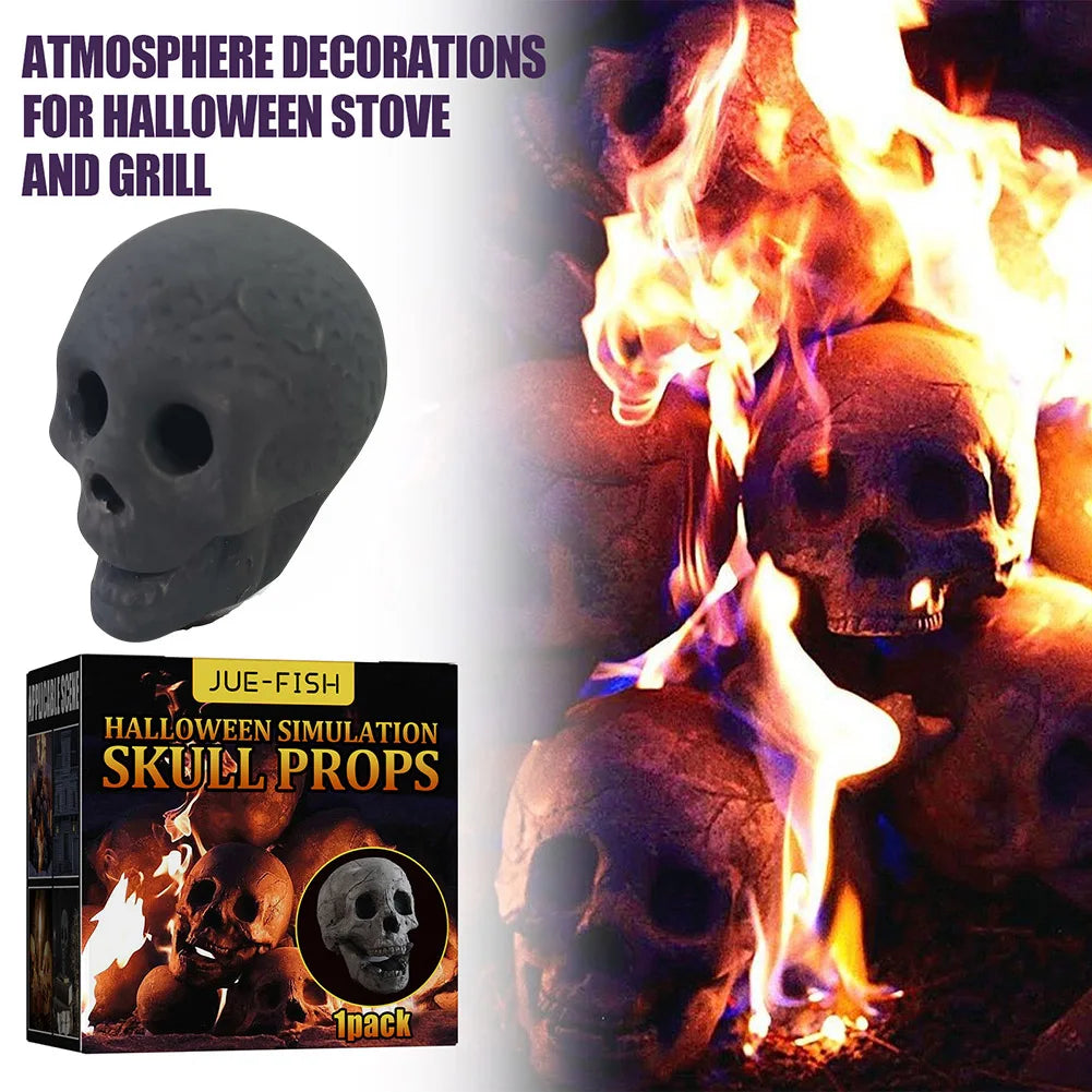 Fireplace Pit Skull