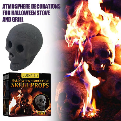 Fireplace Pit Skull