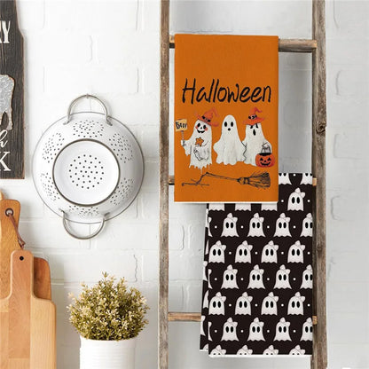 Happy Halloween Kitchen Cloth