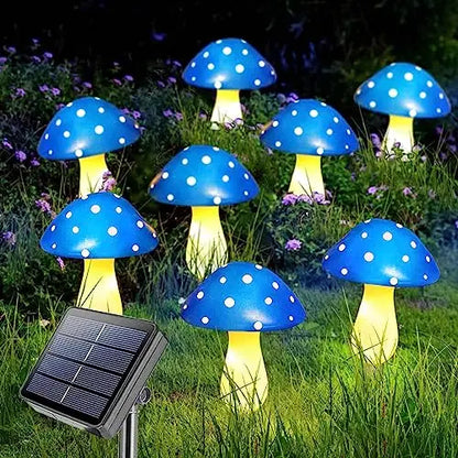 Solar Mushroom Lights