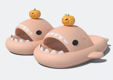 Pumpkin Shark Slides