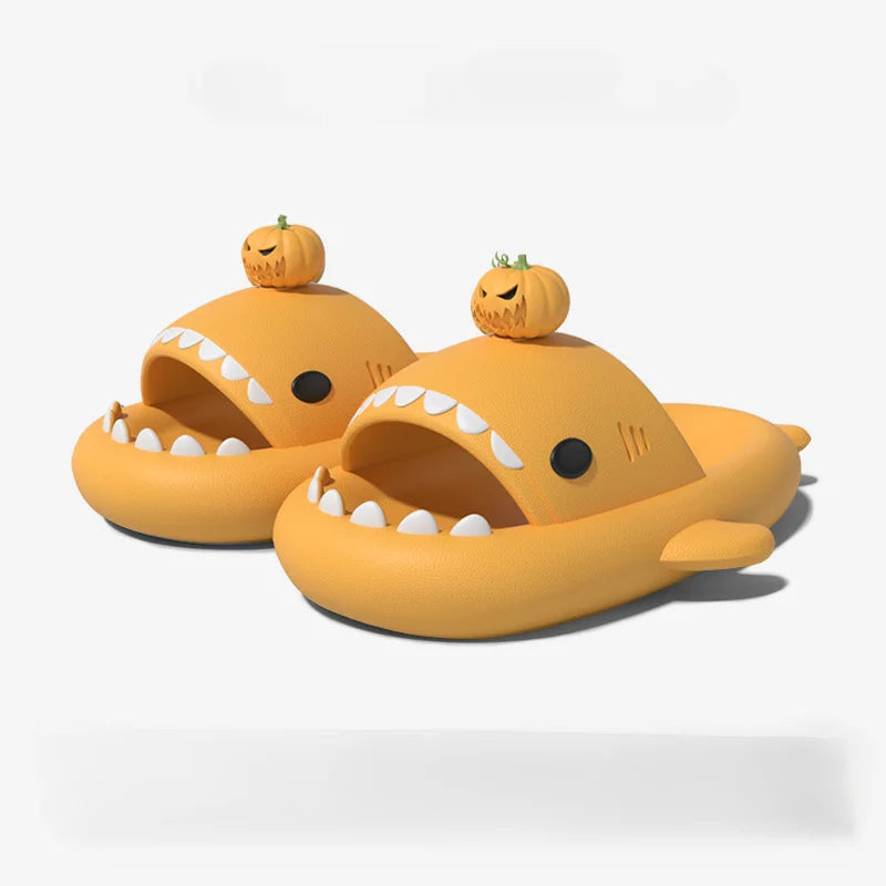 Pumpkin Shark Slides