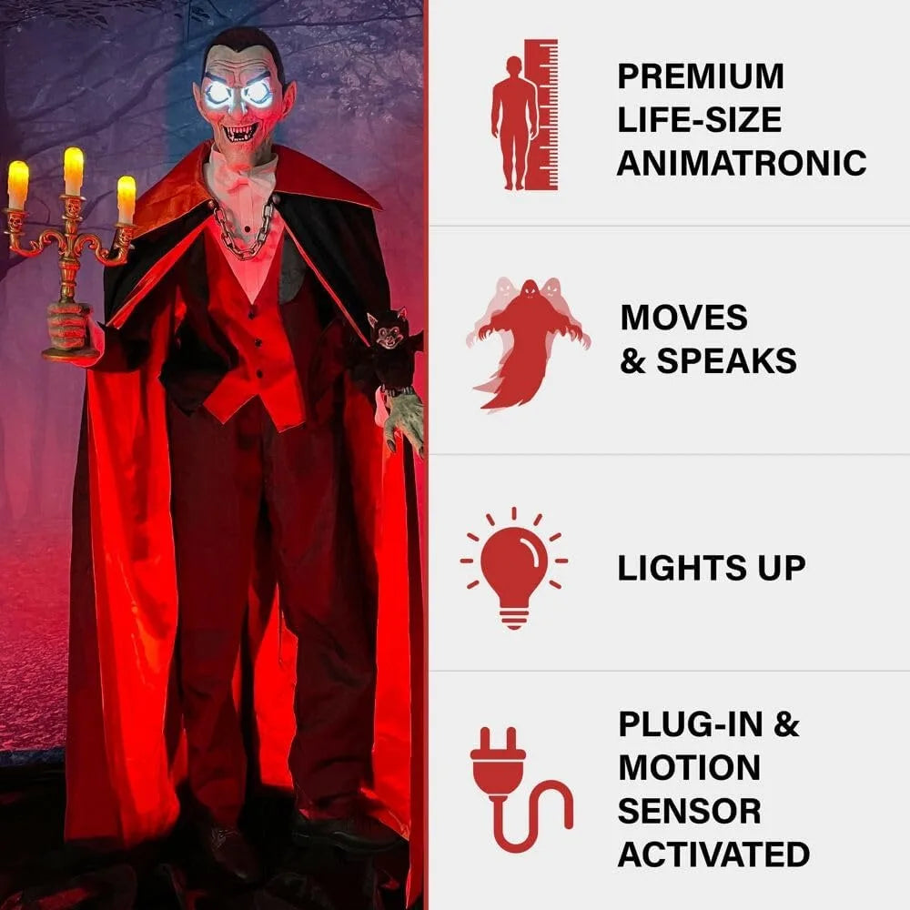 Vampire Host Animatronic