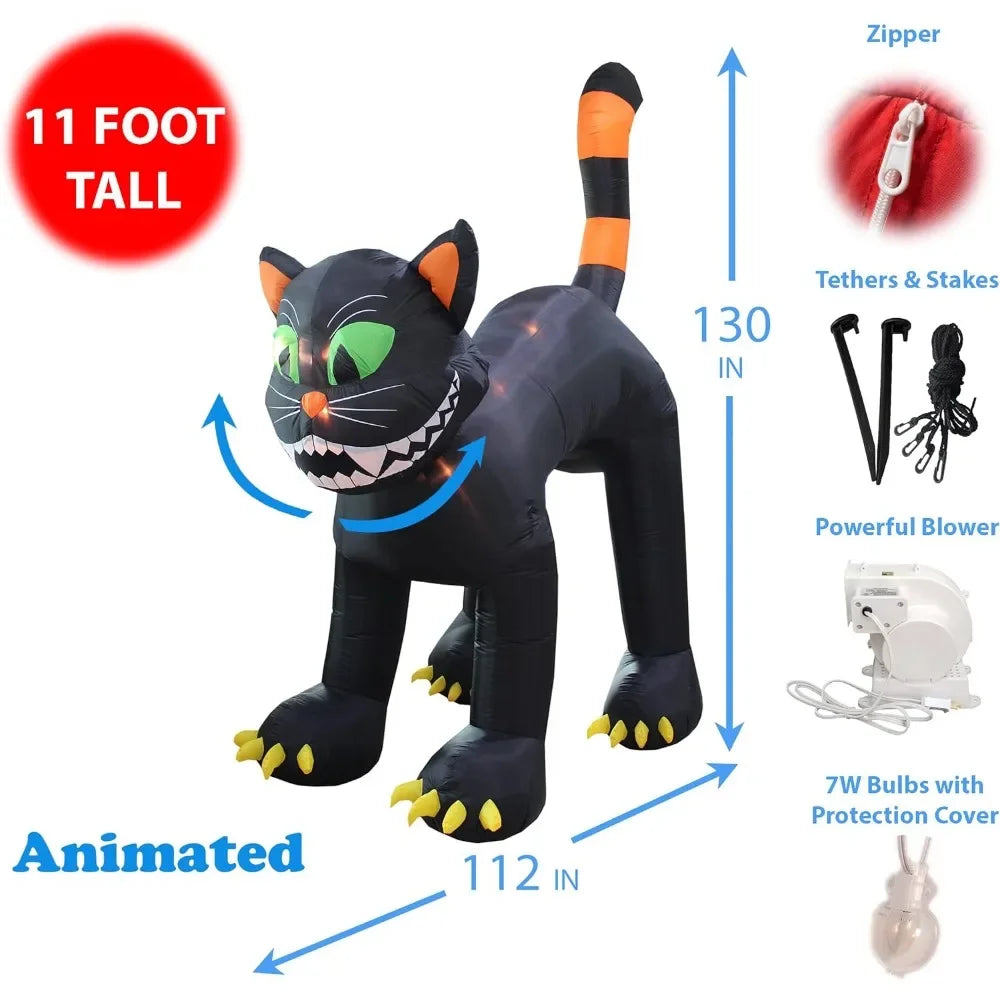 Inflatable Black Cat