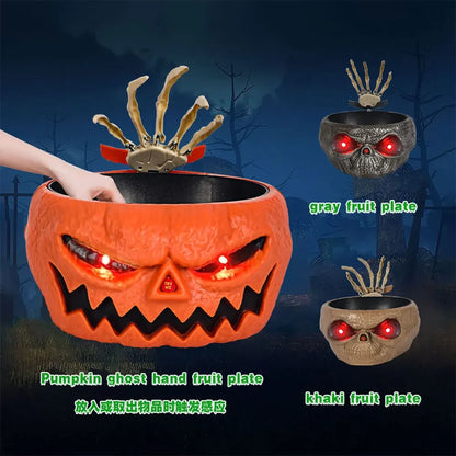 Halloween Pumpkin Candy Bowl