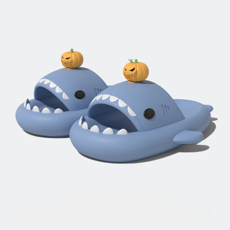 Pumpkin Shark Slides