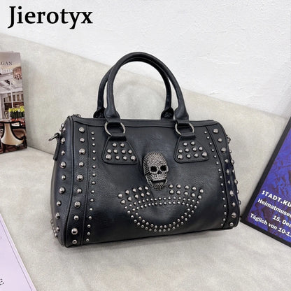 Studded Skull Bag