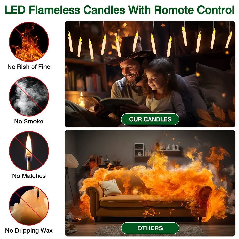 Magic Candles w/ Wand