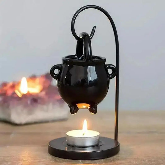 Witch Cauldron Wax Burner