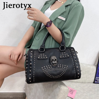 Studded Skull Bag