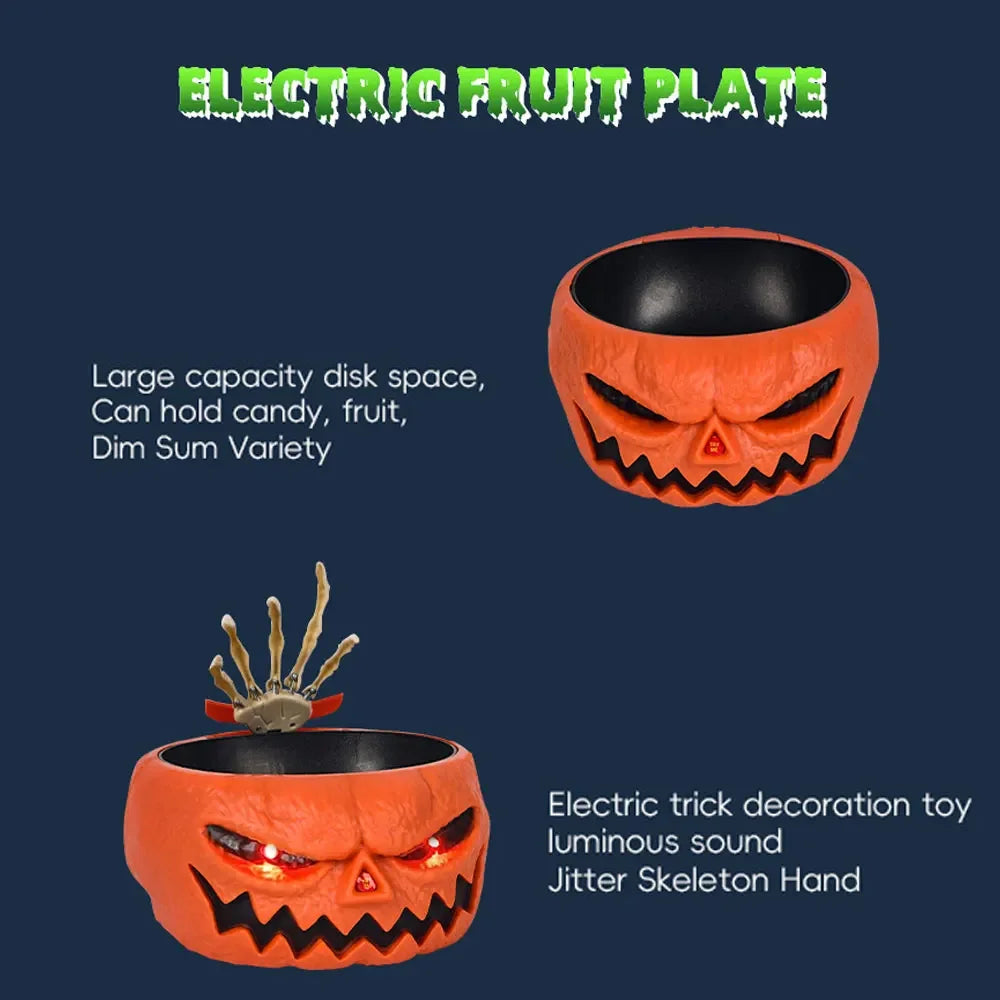 Halloween Pumpkin Candy Bowl