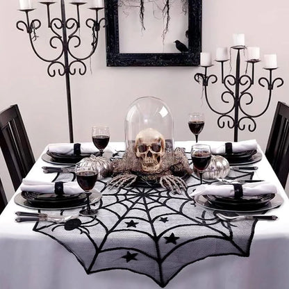 Lace Web Tablecloth